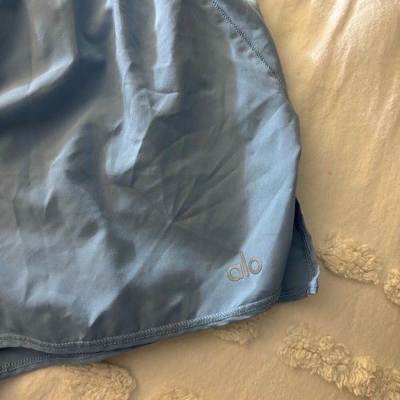 Alo Stride Short Tile Blue - Picture 3 of 5